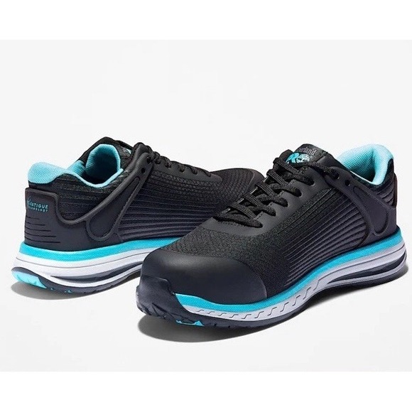 Timberland Shoes - Timberland Black and Turquoise Athletic Shoes